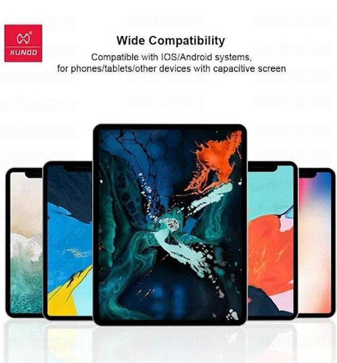 Xundd Universal Capacitive Touch Screen Stylus Pen Compatible with iPad Pro 11/12.9 inches, High Precision Pencil for Apple iPad 8th/7th, Air 3/4/5th, Mini 5/6th