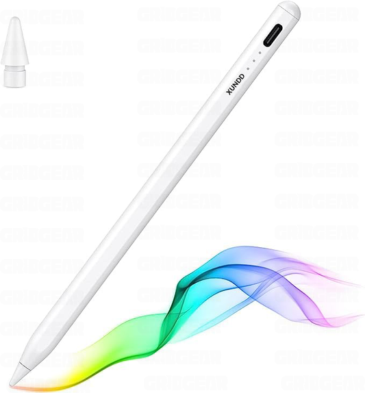 Xundd Universal Capacitive Touch Screen Stylus Pen Compatible with iPad Pro 11/12.9 inches, High Precision Pencil for Apple iPad 8th/7th, Air 3/4/5th, Mini 5/6th