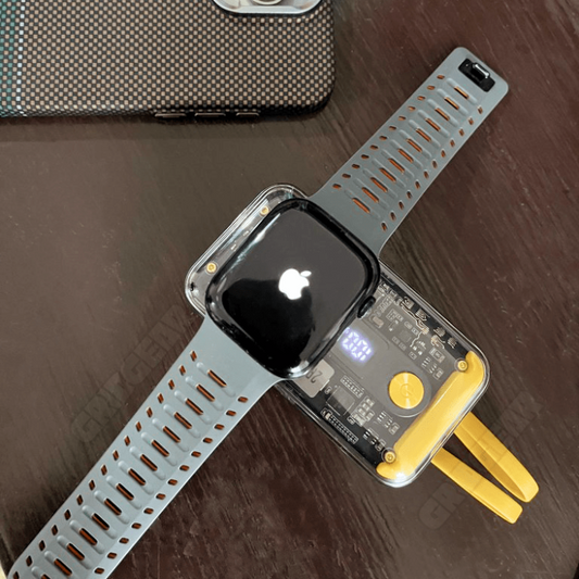 CyberPunk ZHX-PB22 Power Bank – 10000mAh, 22.5W Fast Charging, Digital Display, Wireless & Apple Watch Support (Black)