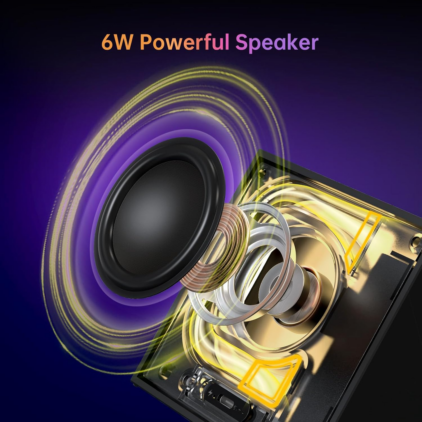 Divoom Timebox Evo Smart Pixel Art Bluetooth Speaker with LED Display