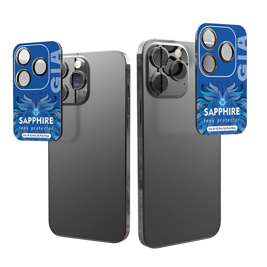 Lito S+ Sapphire Camera Lens Protector with Easy Install Applicator for iPhone