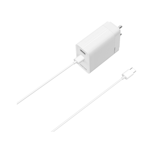 SUPERVOOC 100W Dual Port Fast Charging Power Adapter | USB-C + USB-A Charger