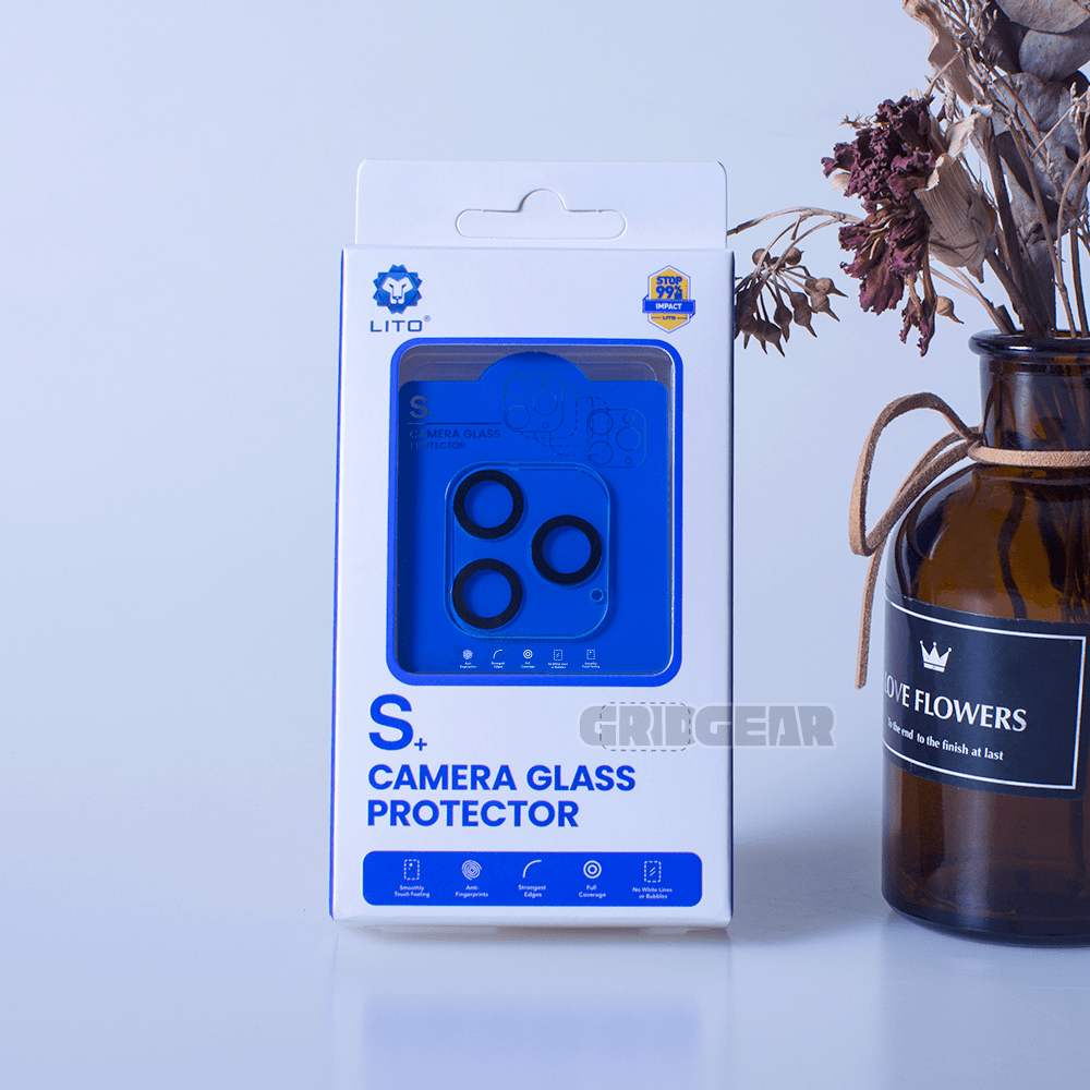 LITO S+ 3D Clear Camera Lens Protector for iPhone 12 Pro Max