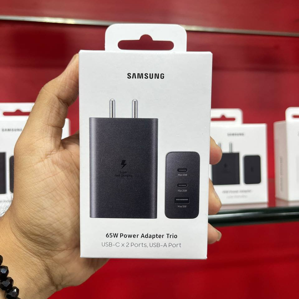65W Super Fast Charger | PD 3.0 PPS USB-C Wall Adapter | Original Style Fast Charging Adapter | Black
