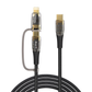 LITO LD12 2-in-1 Crystal Fast Charge Cable