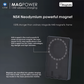 LITO LP08 High-Capacity Magnetic Wireless Power Bank 10000mAh