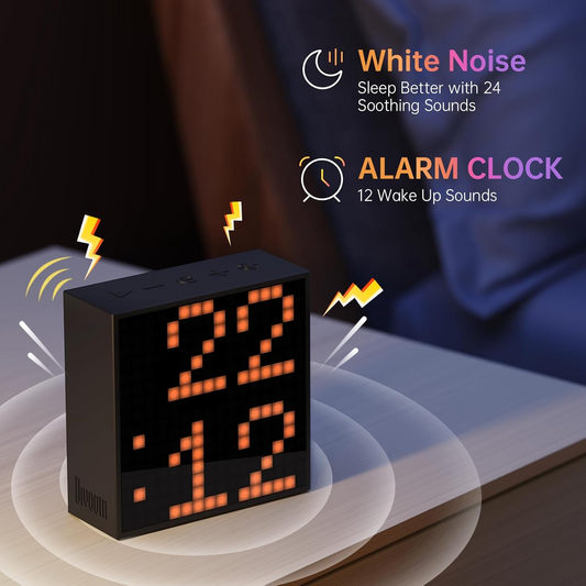 Divoom Timebox Evo Smart Pixel Art Bluetooth Speaker with LED Display