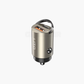 LITO IN‑C03 60W Mini Metal Car Charger – Type‑C + USB‑A – Gunmetal