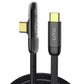 Lito LD11 90° Elbow Flat Braided 60W USB Charging Cable
