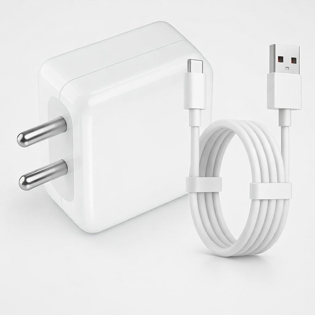 45W SuperDart Fast Charger with 1M Type-C Cable | SuperVOOC Flash Charging Adapter Combo