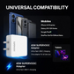 45W SuperDart Fast Charger with 1M Type-C Cable | SuperVOOC Flash Charging Adapter Combo