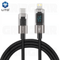 LITO LD09 Fast Charge Cable with LED Display – 30W Lightning