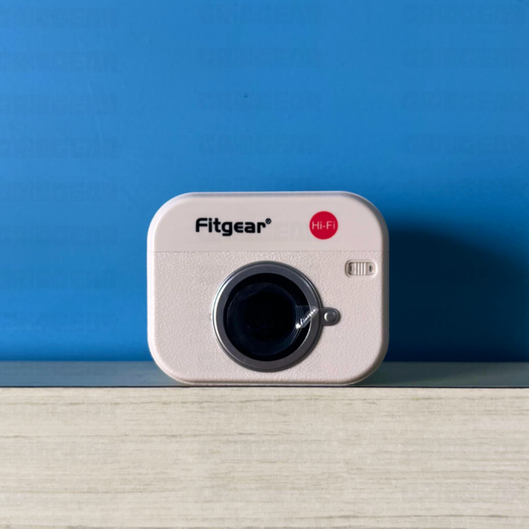 Fitgear FIT F1 Wireless Bluetooth Earbuds with Retro Charging Case & Hi-Fi Sound