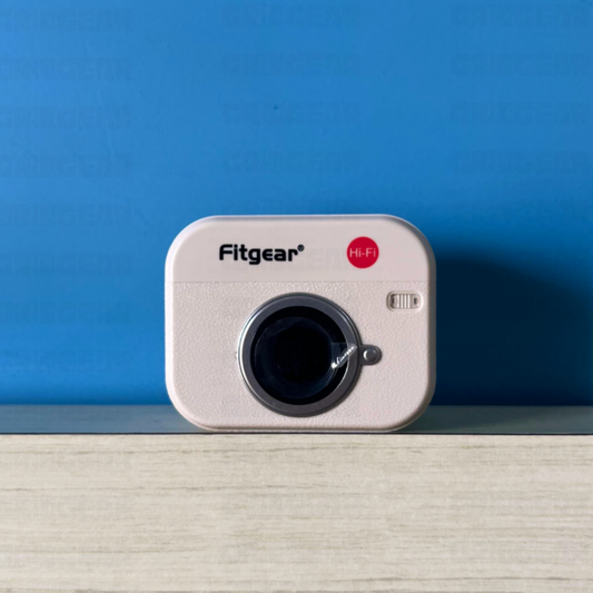 Fitgear FIT F1 Wireless Bluetooth Earbuds with Retro Charging Case & Hi-Fi Sound